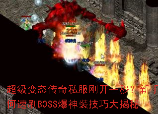 ������̬����˽���տ�һ�룿���������ˢBOSS����װ���ɴ����