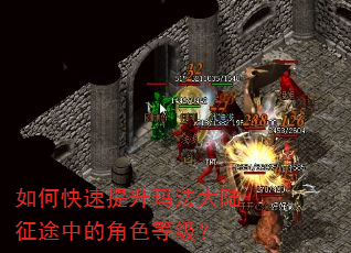 如何快速提升玛法大陆征途中的角色等级? 如何快速提升玛法大陆征途中的角色等级?