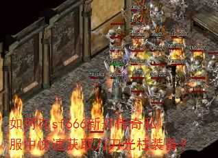 如何在sf666新开传奇私服中快速获取刀刀光柱装备? 如何在sf666新开传奇私服中快速获取刀刀光柱装备?