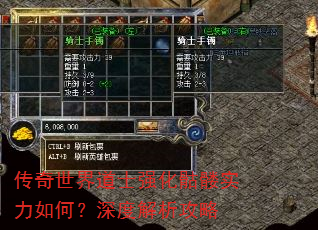 传奇世界道士强化骷髅实力如何?深度解析攻略 传奇世界道士强化骷髅实力如何?深度解析攻略