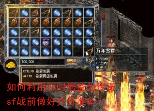 ���������ʱ����Ϊ����sfսǰ���ó��׼����